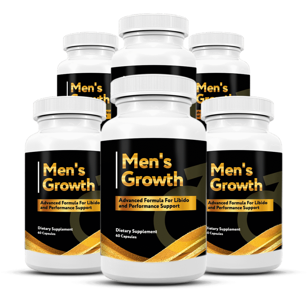 Men's Growth six bottles